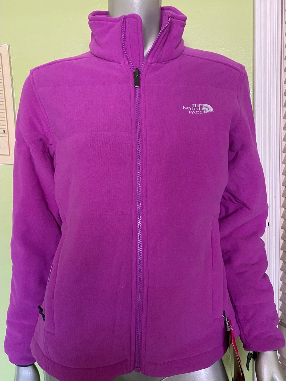 NWT The North Face Balerine Fleece Polartec Jacket Women's Magenta Sz Small